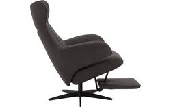 Goossens excellent relaxstoel avec grijs leer - 8210286-02