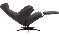 Goossens excellent relaxstoel avec grijs leer - 8210286-06