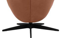 Goossens excellent relaxstoel avec bruin leer - 8210295-01