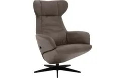 Goossens excellent relaxstoel avec grijs leer - 8210297-01