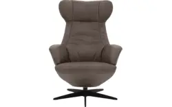 Goossens excellent relaxstoel avec grijs leer - 8210297-01