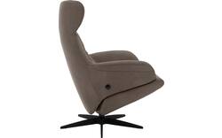Goossens excellent relaxstoel avec grijs leer - 8210297-01