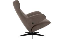 Goossens excellent relaxstoel avec grijs leer - 8210297-06