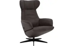 Goossens excellent relaxstoel avec grijs leer - 8210298-01