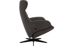 Goossens excellent relaxstoel avec grijs leer - 8210298-01