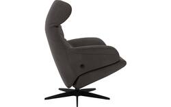 Goossens excellent relaxstoel avec grijs leer - 8210298-01