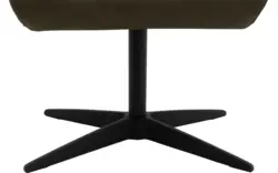 Goossens hocker avec groen leer - 8210336-01