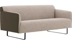 Goossens excellent zitbank montreal groen leer - 8210340-02