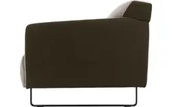 Goossens excellent zitbank montreal groen leer - 8210340-02