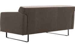 Goossens excellent zitbank montreal grijs leer - 8210341-05