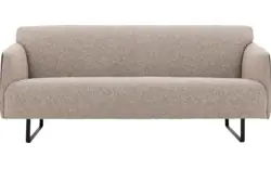 Goossens excellent zitbank montreal grijs leer - 8210342-02