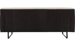 Goossens excellent zitbank montreal grijs leer - 8210342-02