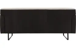 Goossens excellent zitbank montreal grijs leer - 8210342-02