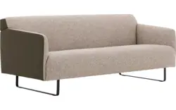 Goossens excellent zitbank montreal groen leer - 8210344-02