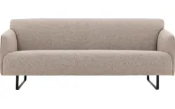 Goossens excellent zitbank montreal grijs leer - 8210345-02