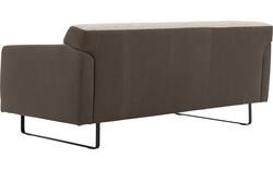 Goossens excellent zitbank montreal grijs leer - 8210345-05