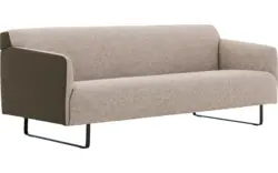 Goossens excellent zitbank montreal groen leer - 8210348-02