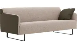 Goossens excellent zitbank montreal groen leer - 8210348-02