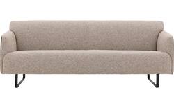 Goossens excellent zitbank montreal grijs leer - 8210349-02