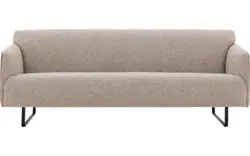 Goossens excellent zitbank montreal grijs leer - 8210349-02