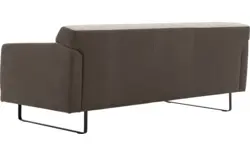 Goossens excellent zitbank montreal grijs leer - 8210349-02