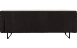 Goossens excellent zitbank montreal grijs leer - 8210350-02