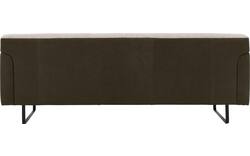 Goossens excellent zitbank montreal groen leer - 8210352-02