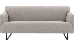 Goossens excellent zitbank montreal grijs stof - 8210372-01