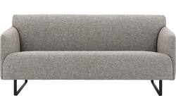Goossens excellent zitbank montreal grijs stof - 8210373-01