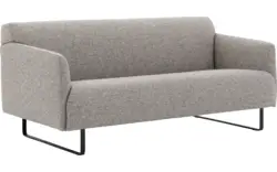 Goossens excellent zitbank montreal grijs stof - 8210373-02