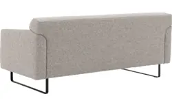 Goossens excellent zitbank montreal grijs stof - 8210376-02