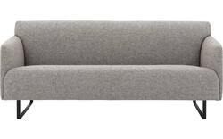 Goossens excellent zitbank montreal grijs stof - 8210377-01