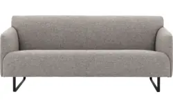 Goossens excellent zitbank montreal grijs stof - 8210377-02