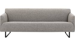 Goossens excellent zitbank montreal grijs stof - 8210381-01