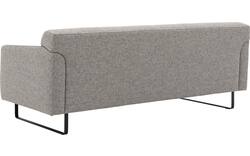 Goossens excellent zitbank montreal grijs stof - 8210381-02