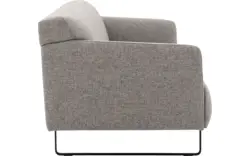 Goossens excellent zitbank montreal grijs stof - 8210381-02