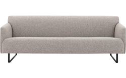 Goossens excellent zitbank montreal grijs stof - 8210384-01