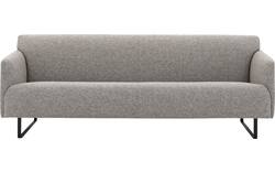 Goossens excellent zitbank montreal grijs stof - 8210385-01