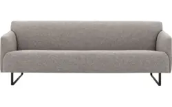 Goossens excellent zitbank montreal grijs stof - 8210385-02
