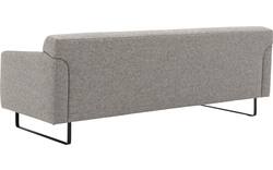 Goossens excellent zitbank montreal grijs stof - 8210385-02