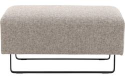 Goossens hocker montreal grijs stof - 8210388-01