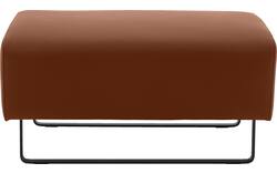 Goossens hocker montreal bruin leer - 8210391-02