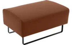 Goossens hocker montreal bruin leer - 8210391-02