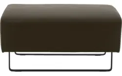 Goossens hocker montreal groen leer - 8210392-02