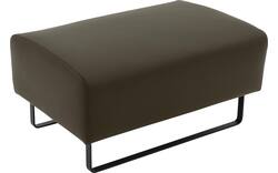 Goossens hocker montreal groen leer - 8210392-02