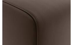 Goossens hocker montreal grijs leer - 8210393-02
