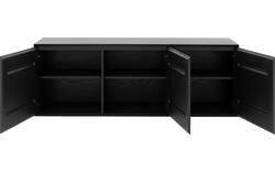 Goossens excellent dressoir vic zwart eiken - 8210396-01