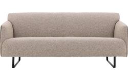 Goossens excellent zitbank montreal bruin leer - 8210399-02