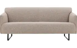 Goossens excellent zitbank montreal bruin leer - 8210399-02