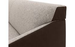 Goossens excellent zitbank montreal bruin leer - 8210399-02